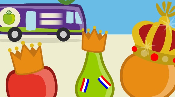 Koning Willem-Alexander brengt een werkbezoek aan De Blauwe Tomaat!